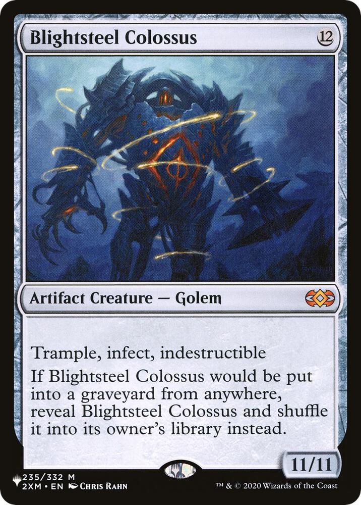 Blightsteel Colossus [The List Reprints] 235/332