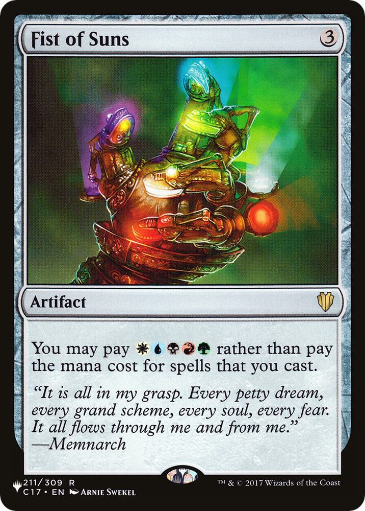 Fist of Suns [The List Reprints] 211/309