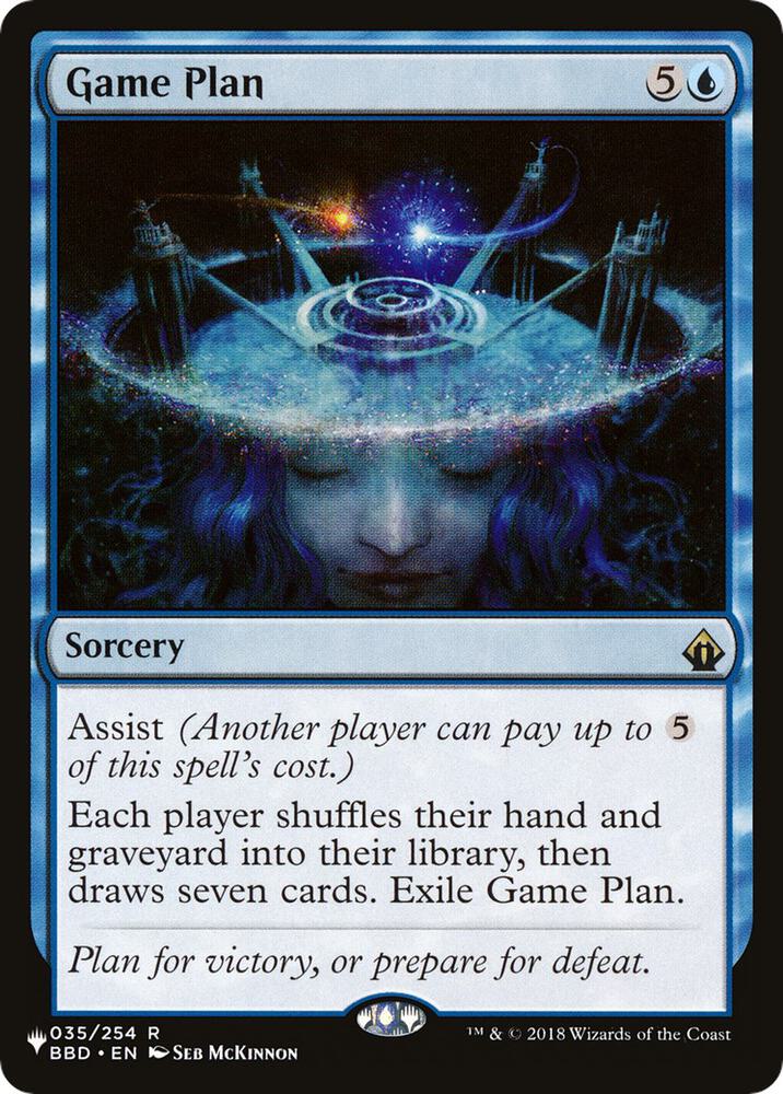 Game Plan [The List Reprints] 035/254