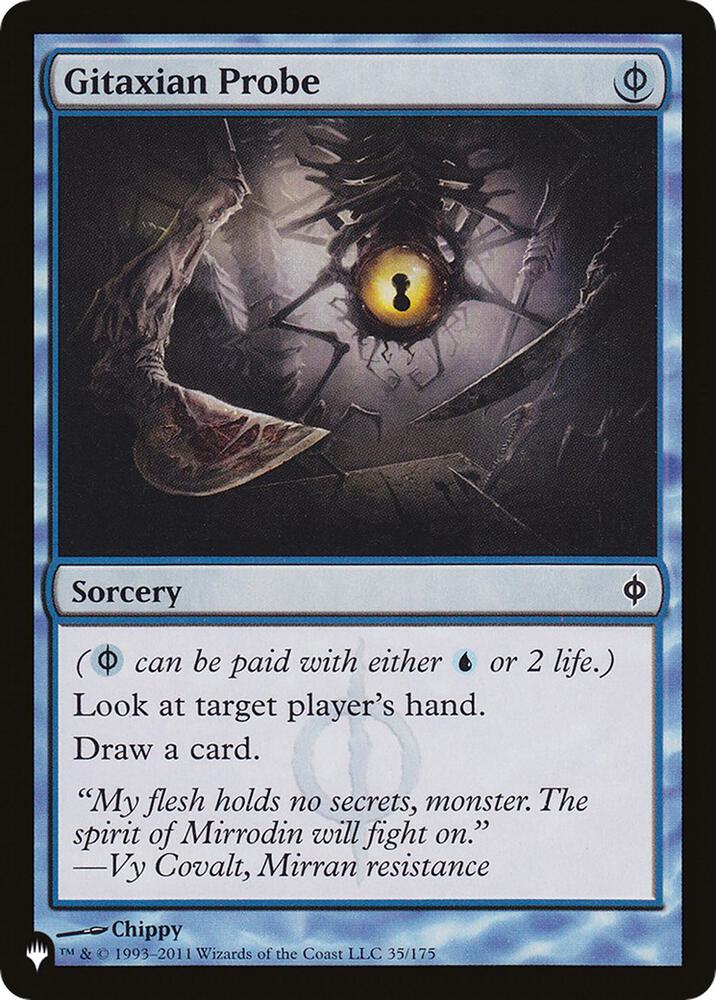 Gitaxian Probe [The List Reprints] 35/175