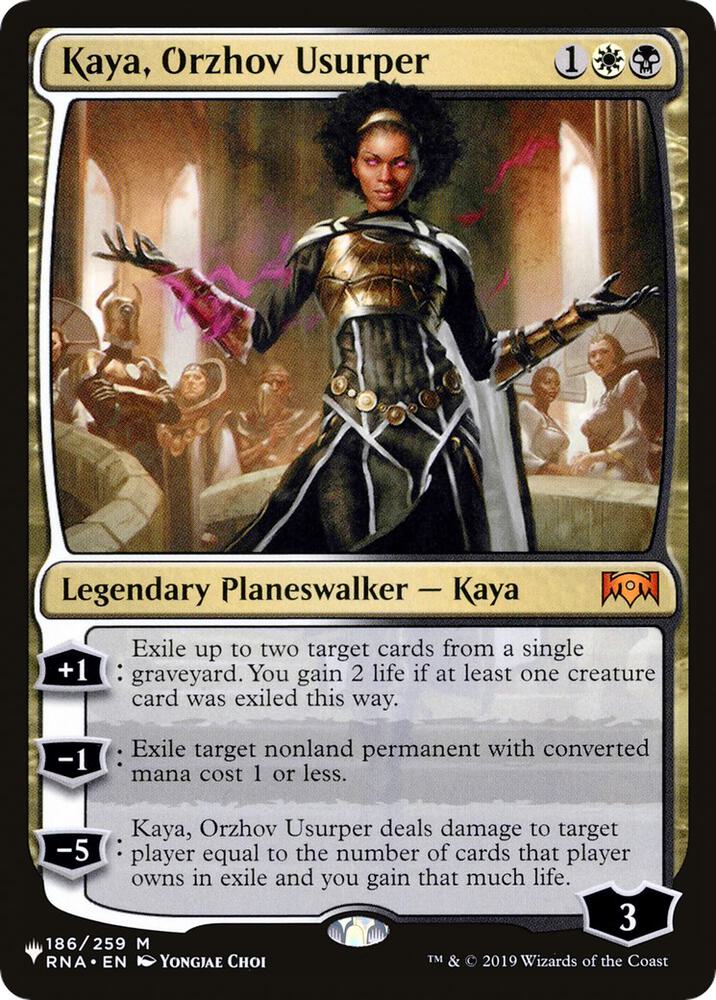 Kaya, Orzhov Usurper [The List Reprints] 186/259