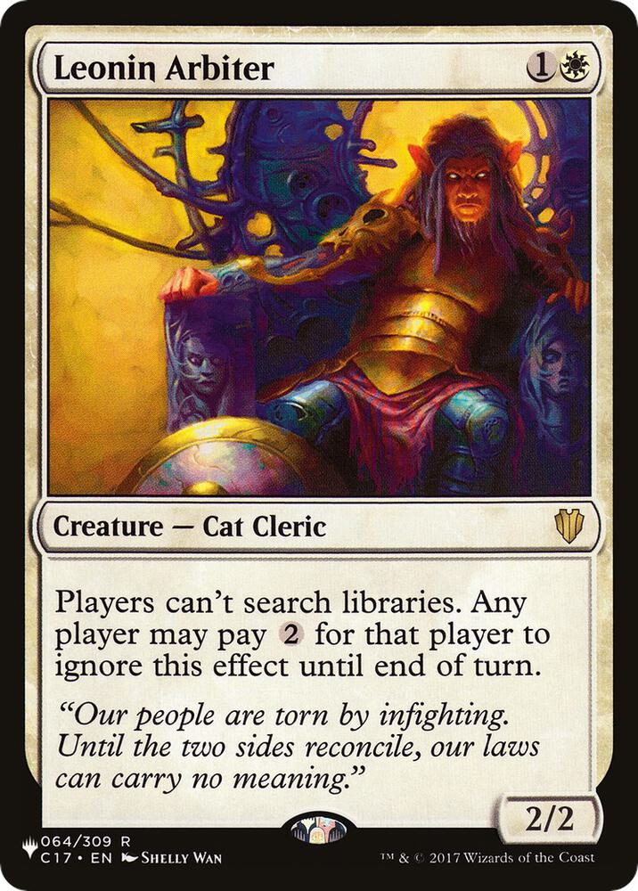 Leonin Arbiter [The List Reprints] 064/309