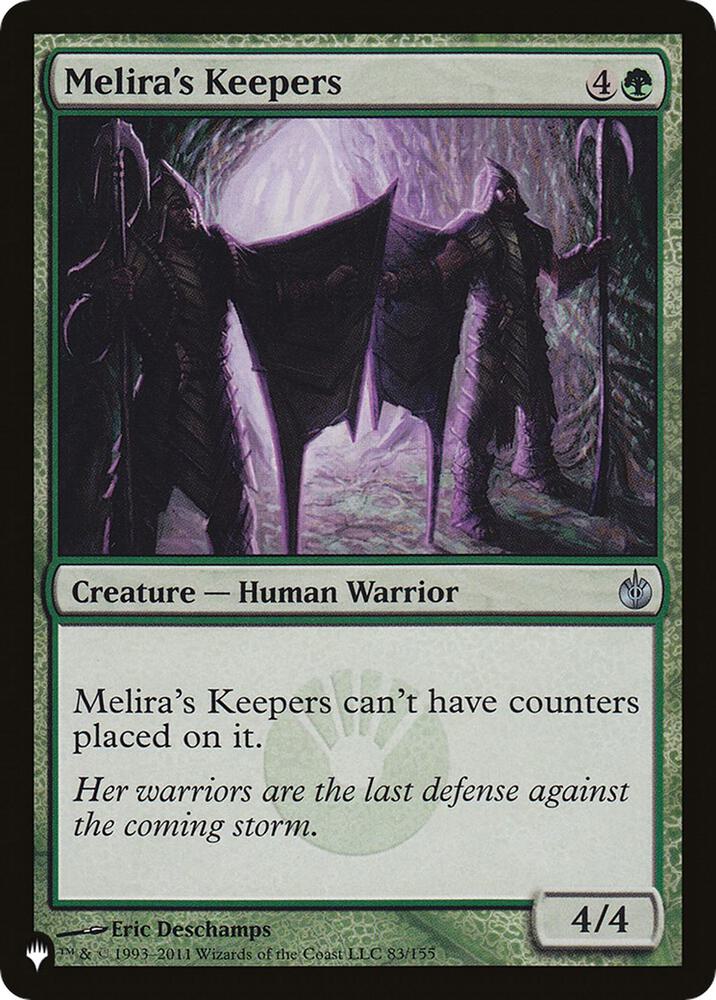 Melira's Keepers [The List Reprints] 83/155