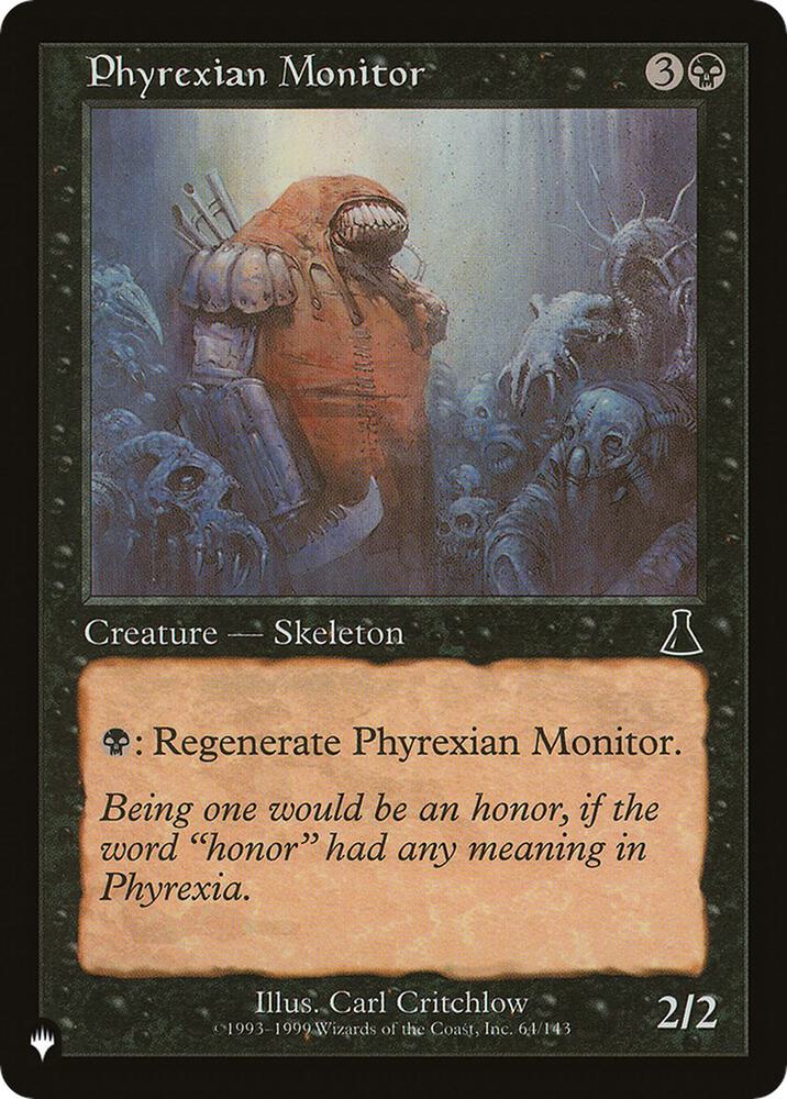 Phyrexian Monitor [The List Reprints] 64/143