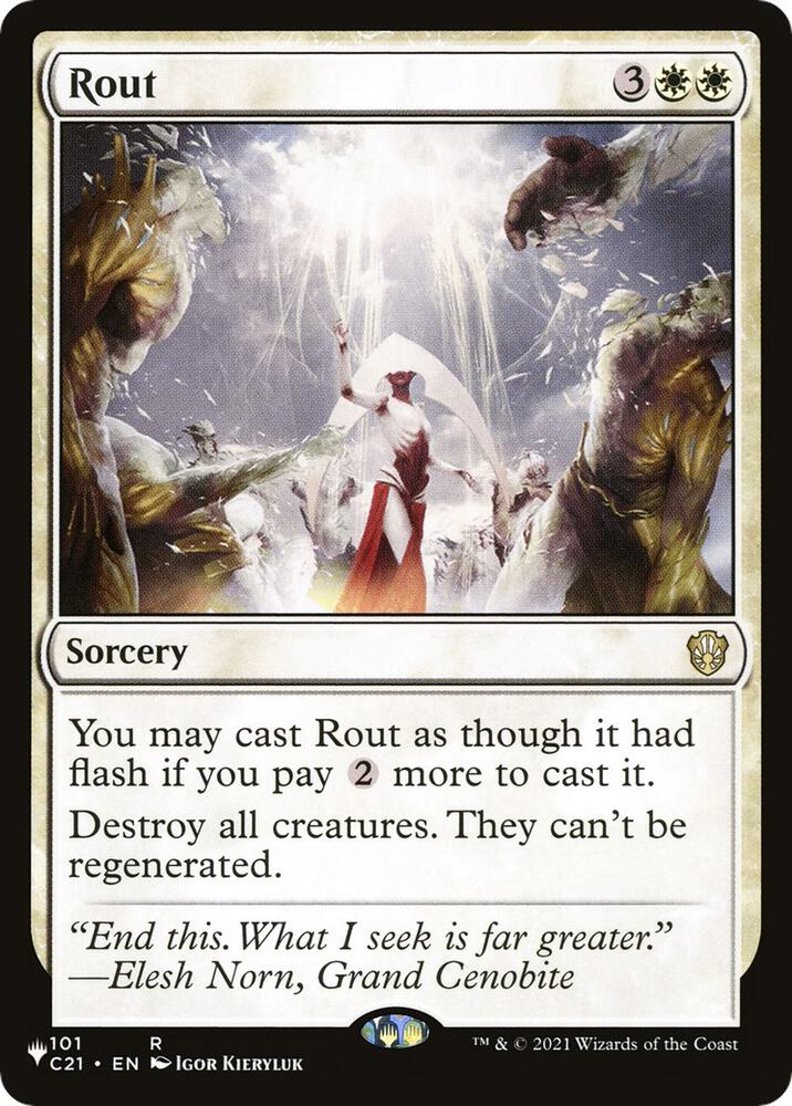 Rout (C21) [The List Reprints] 101/081