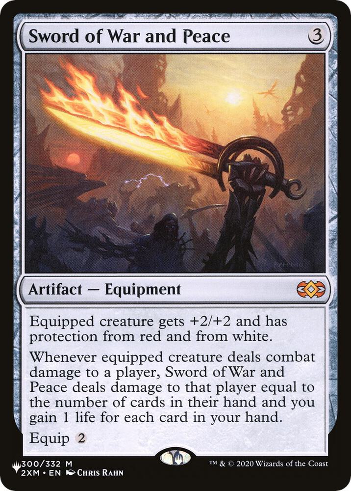 Sword of War and Peace [The List Reprints] 300/332