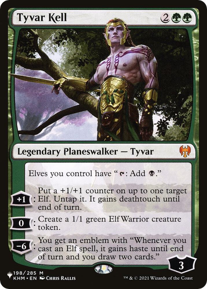 Tyvar Kell [The List Reprints] 198/285