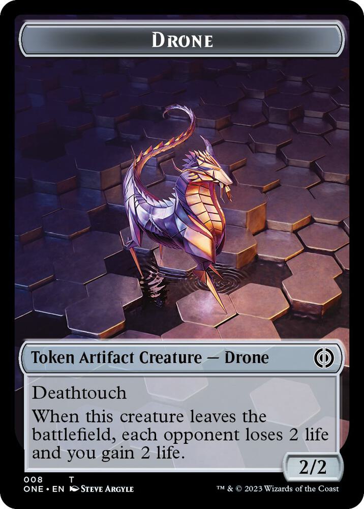 Drone Token [Phyrexia: All Will Be One] 8