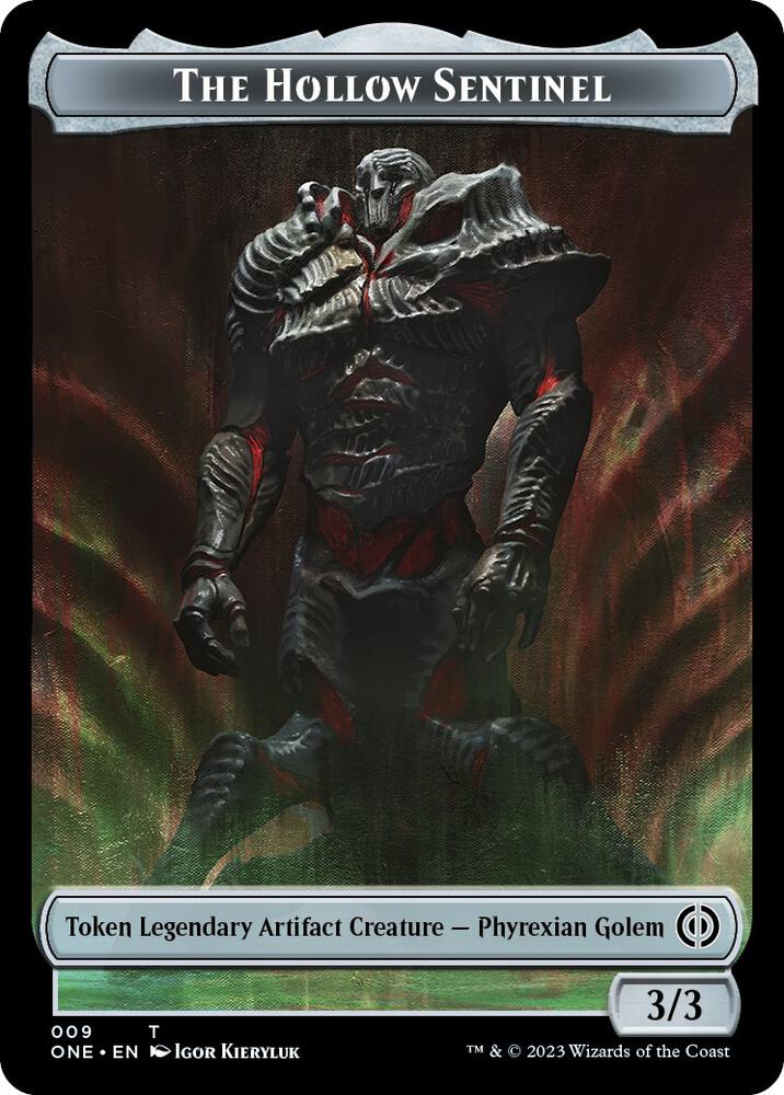 The Hollow Sentinel Token [Phyrexia: All Will Be One] 9