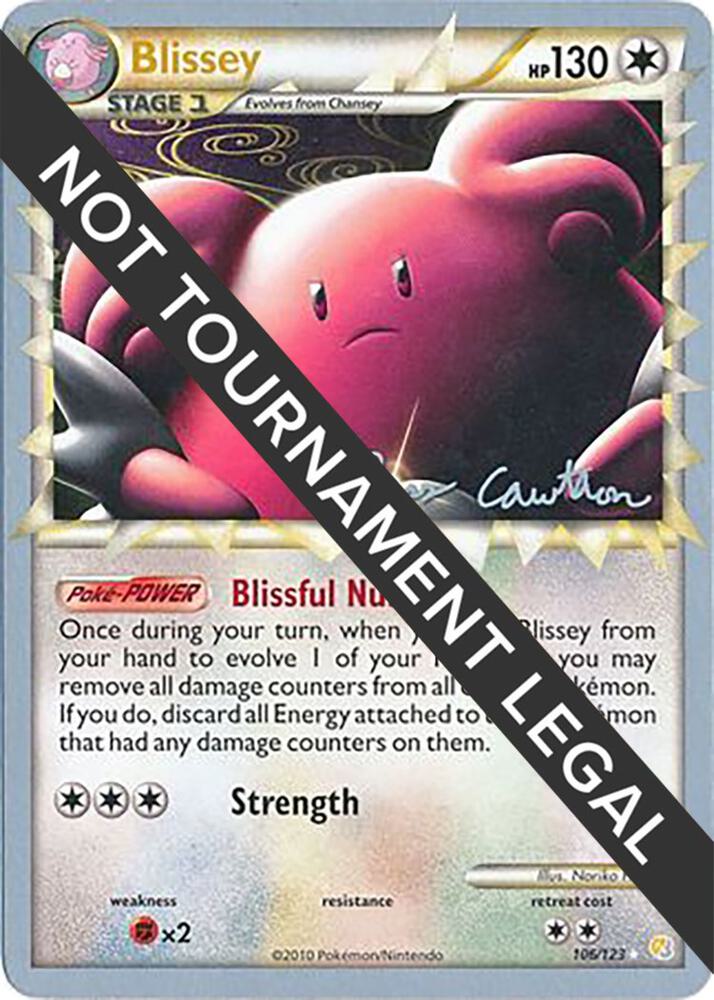 Blissey - 2011 (Ross Cawthon) [World Championship Decks] 106/123