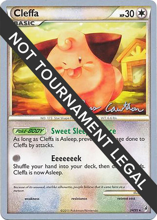 Cleffa - 2011 (Ross Cawthon) [World Championship Decks] 24/95