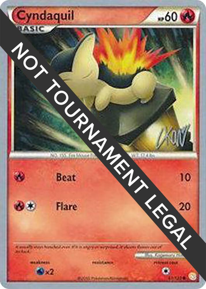 Cyndaquil - 2011 (Christopher Kan) [World Championship Decks] 61/123