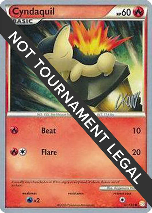 Cyndaquil - 2011 (Christopher Kan) [World Championship Decks] 61/123