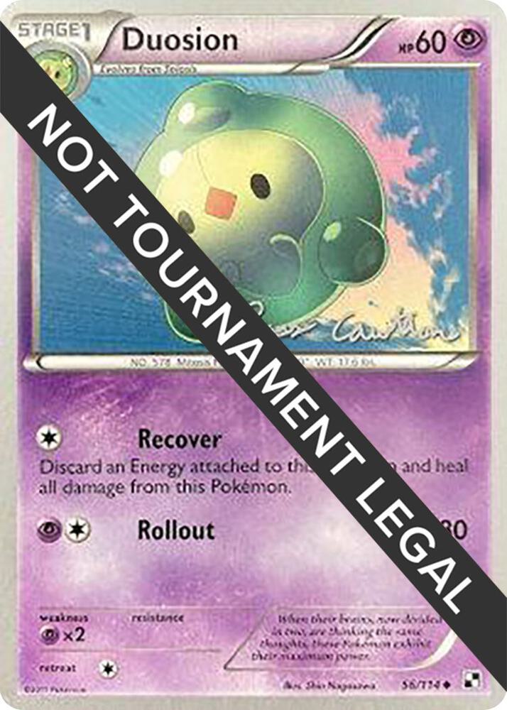 Duosion - 2011 (Ross Cawthon) [World Championship Decks] 56/114