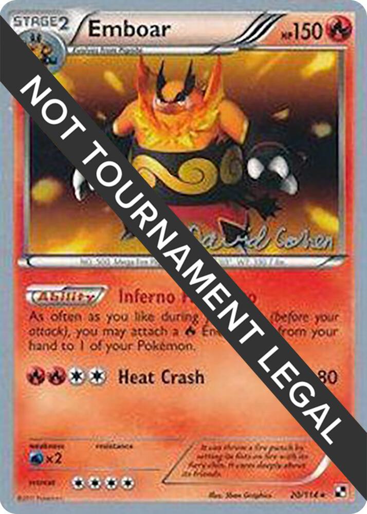 Emboar - 2011 (David Cohen) [World Championship Decks] 20/114