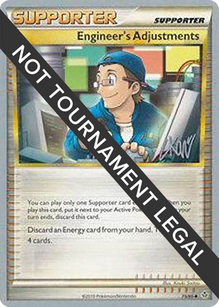 Engineer's Adjustments - 2011 (Christopher Kan) [World Championship Decks] 75/95