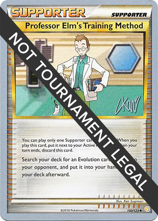 Professor Elm's Training Method - 2011 (Christopher Kan) [World Championship Decks] 100/123