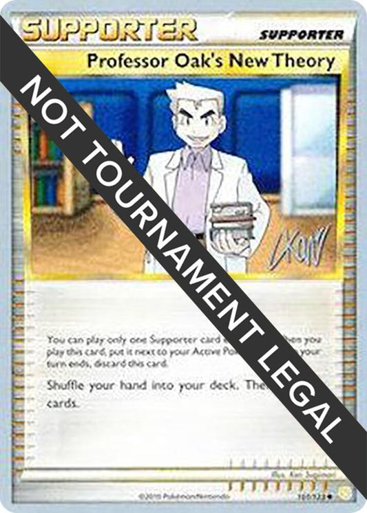 Professor Oak's New Theory - 2011 (Christopher Kan) [World Championship Decks] 101/123