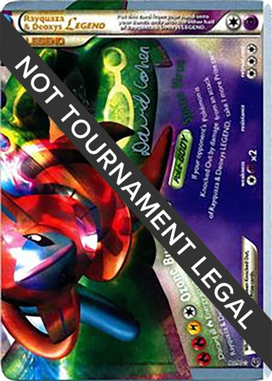 Rayquaza & Deoxys Legend (90) - 2011 (David Cohen) [World Championship Decks] 90/90