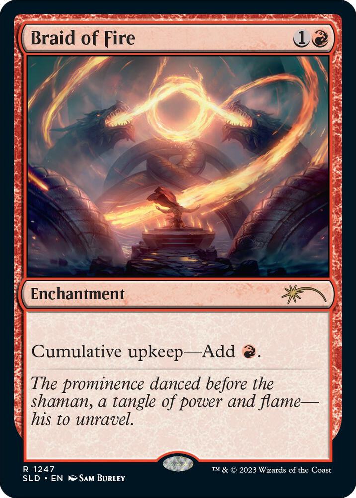 Braid of Fire (1247) [Secret Lair Drop Series] 1247