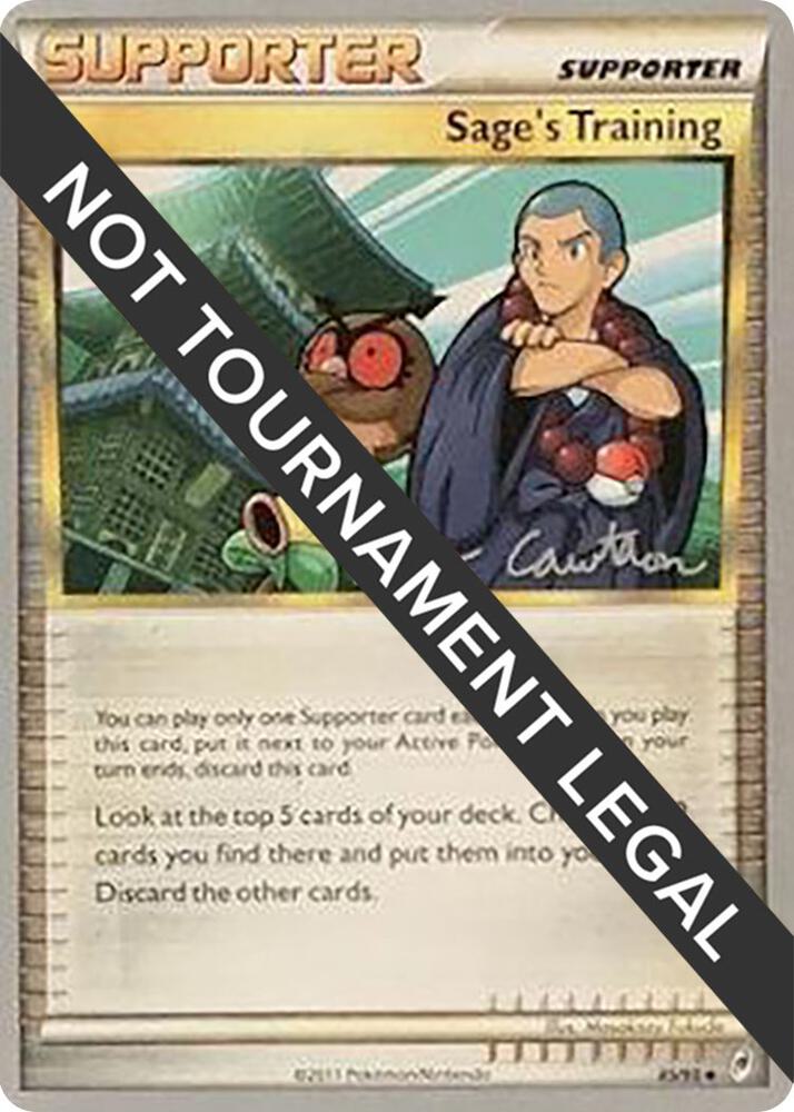 Sage's Training - 2011 (Ross Cawthon) [World Championship Decks] 85/95