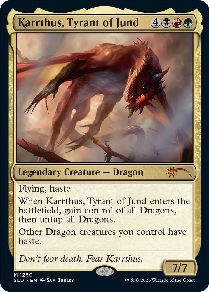 Karrthus, Tyrant of Jund [Secret Lair Drop Series] 1250