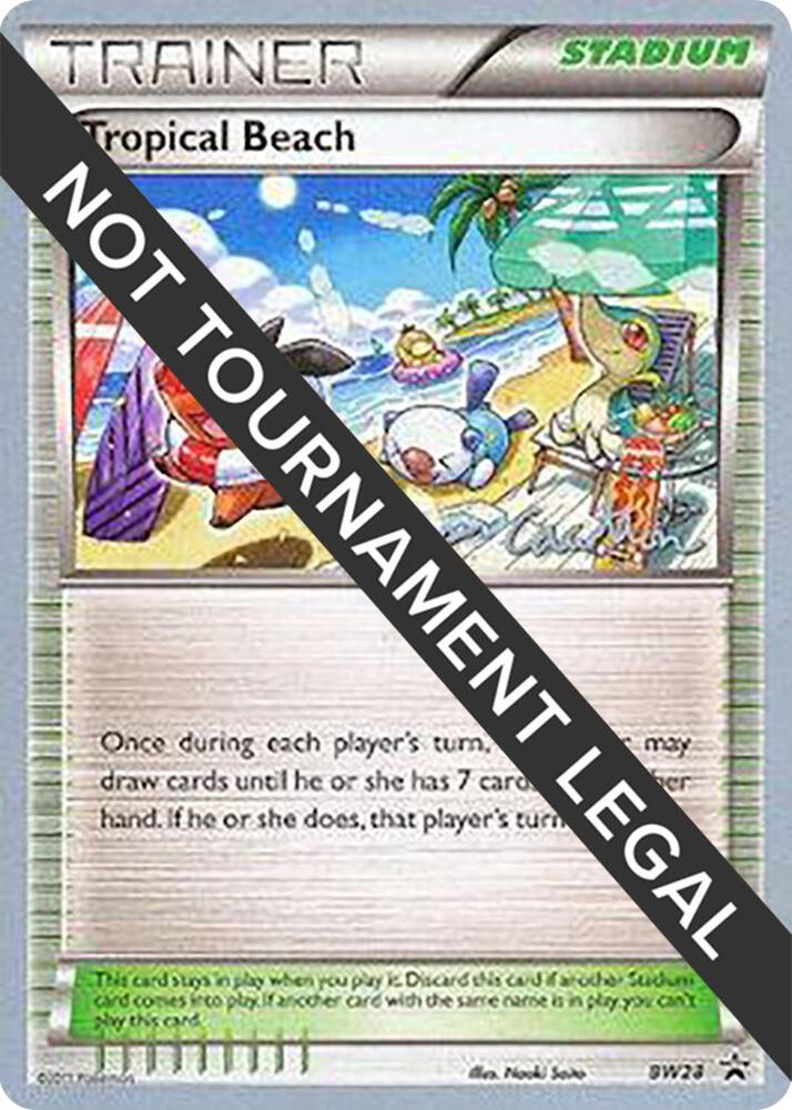 Tropical Beach - 2011 (Ross Cawthon) [World Championship Decks] BW28