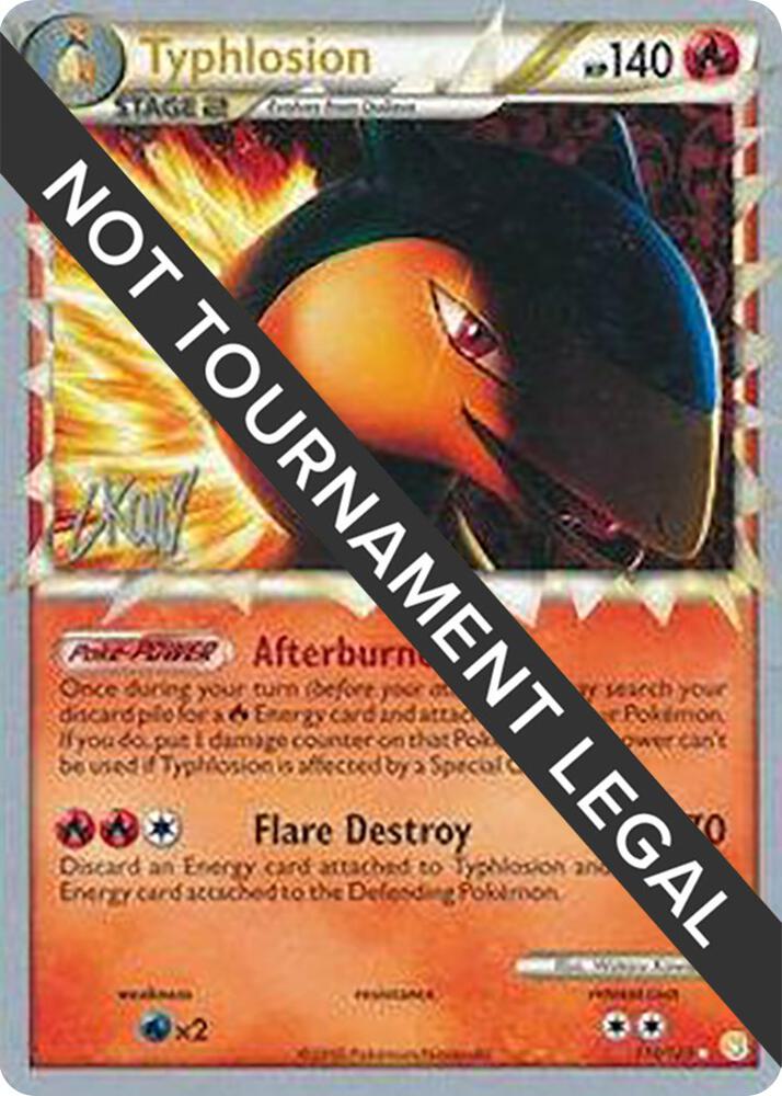 Typhlosion - 2011 (Christopher Kan) [World Championship Decks] 110/123
