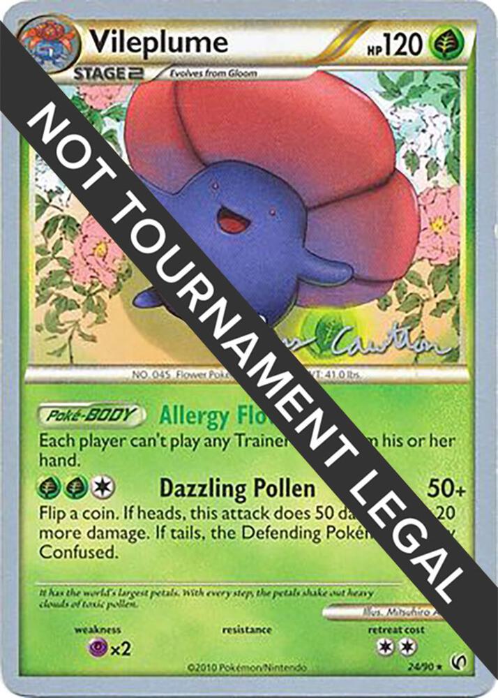 Vileplume - 2011 (Ross Cawthon) [World Championship Decks] 24/90
