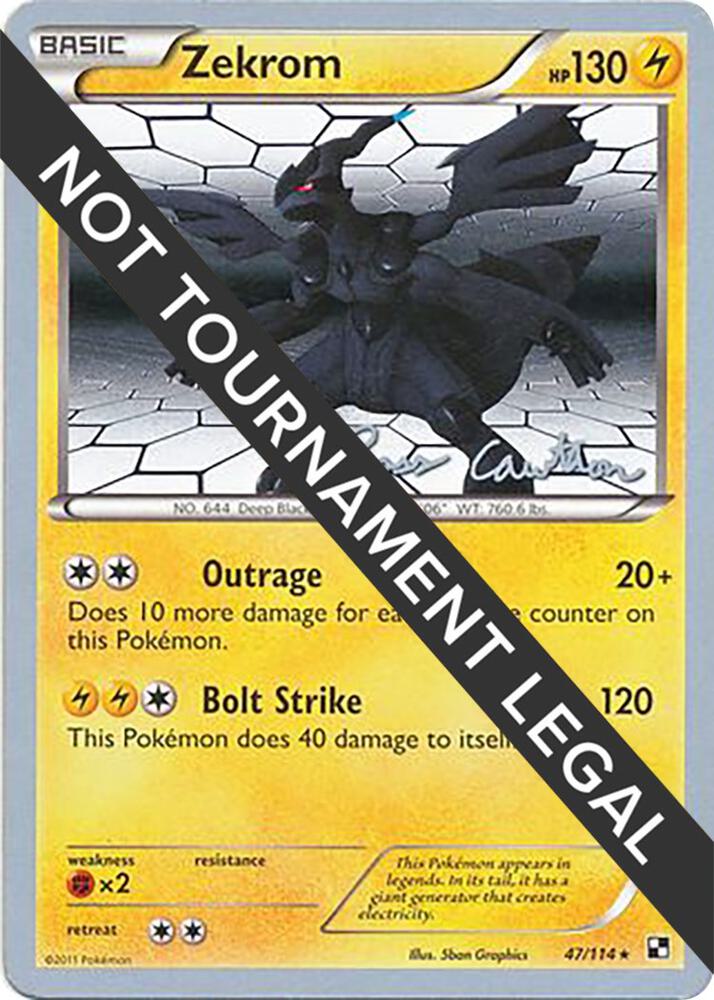Zekrom - 2011 (Ross Cawthon) [World Championship Decks] 47/114