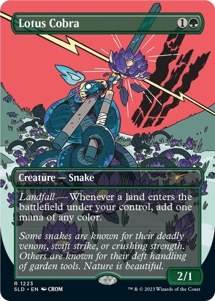 Lotus Cobra [Secret Lair Drop Series] 1223