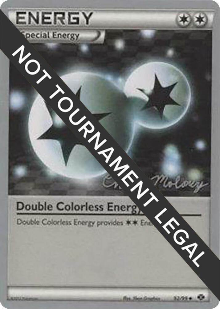 Double Colorless Energy - 2012 (Chase Moloney) [World Championship Decks] 92/99