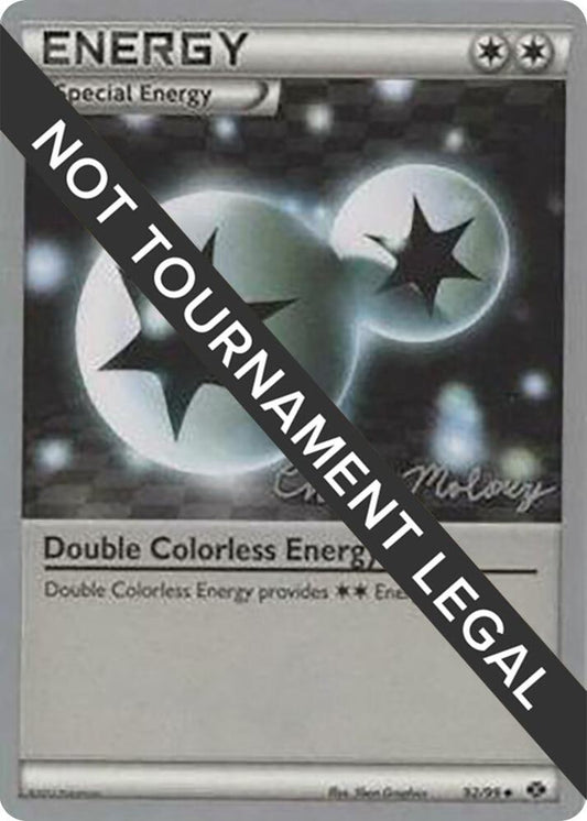 Double Colorless Energy - 2012 (Chase Moloney) [World Championship Decks] 92/99