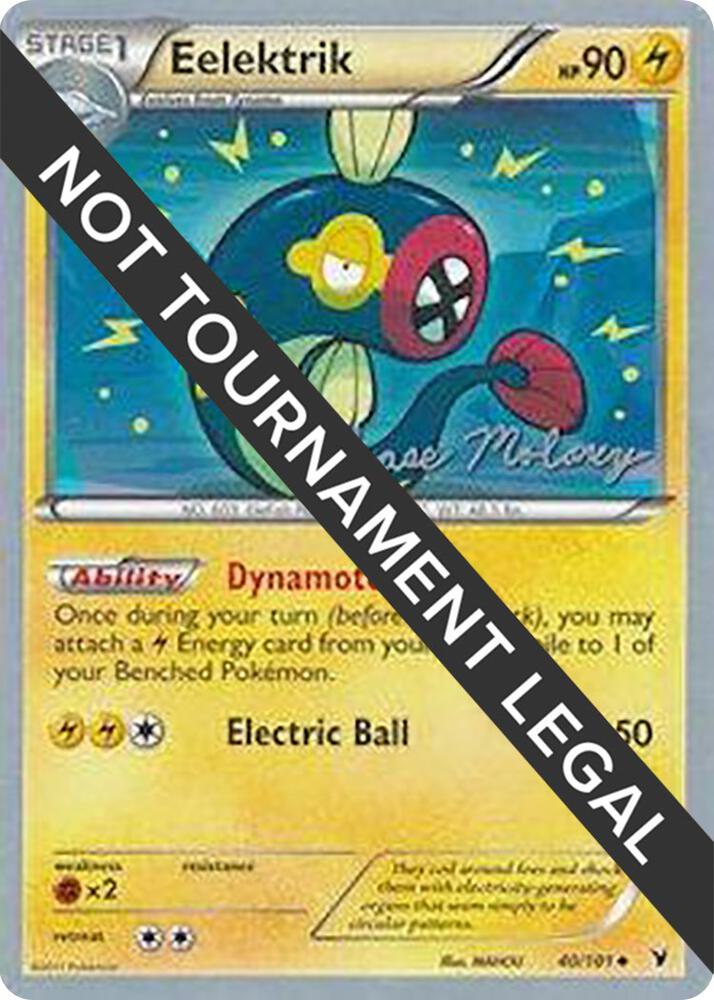 Eelektrik - 2012 (Chase Moloney) [World Championship Decks] 40/101
