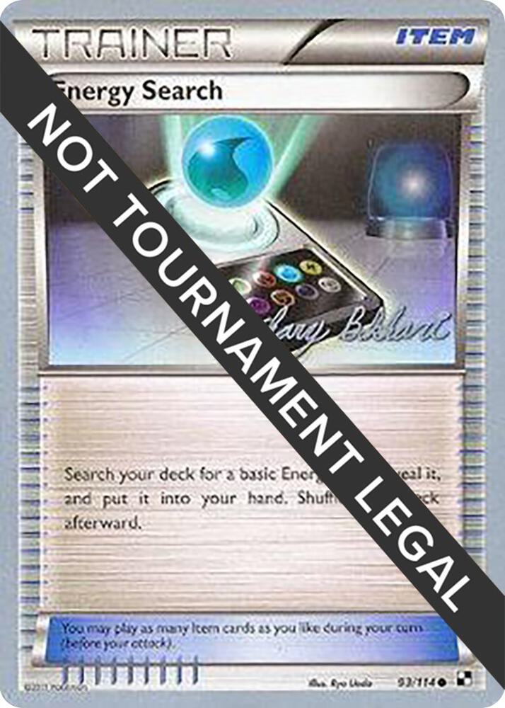 Energy Search - 2012 (Zachary Bokhari) [World Championship Decks] 93/114