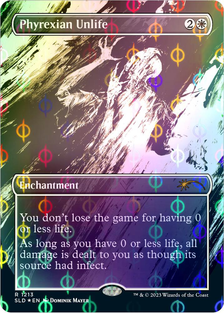 Phyrexian Unlife (Step-and-Compleat Foil) [Secret Lair Drop Series] 1213