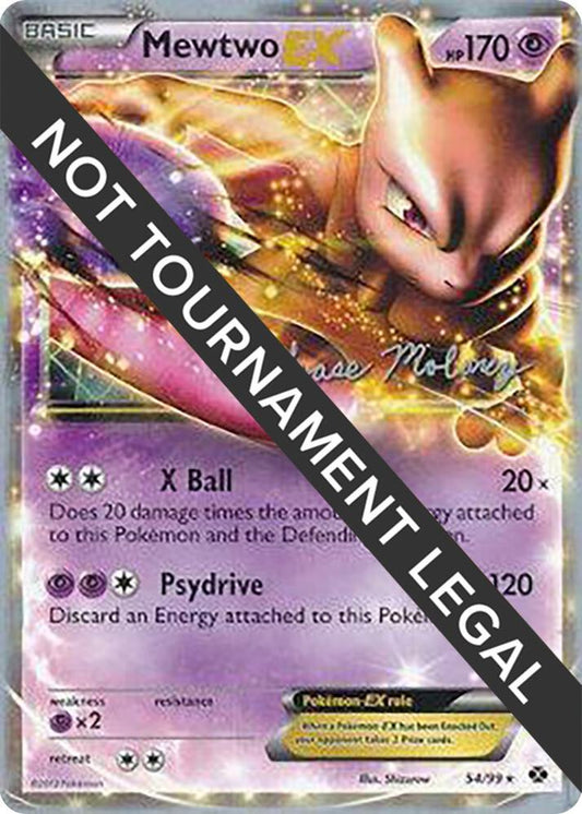 Mewtwo EX - 2012 (Chase Moloney) [World Championship Decks] 54/99