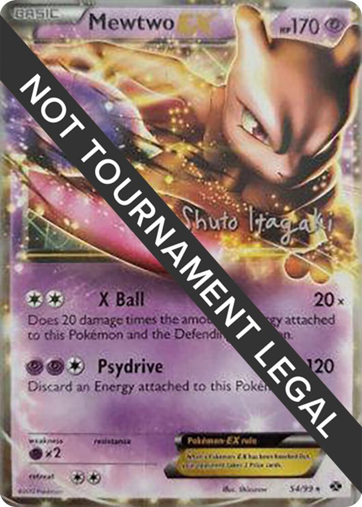 Mewtwo EX - 2012 (Shuto Itagaki) [World Championship Decks] 54/99
