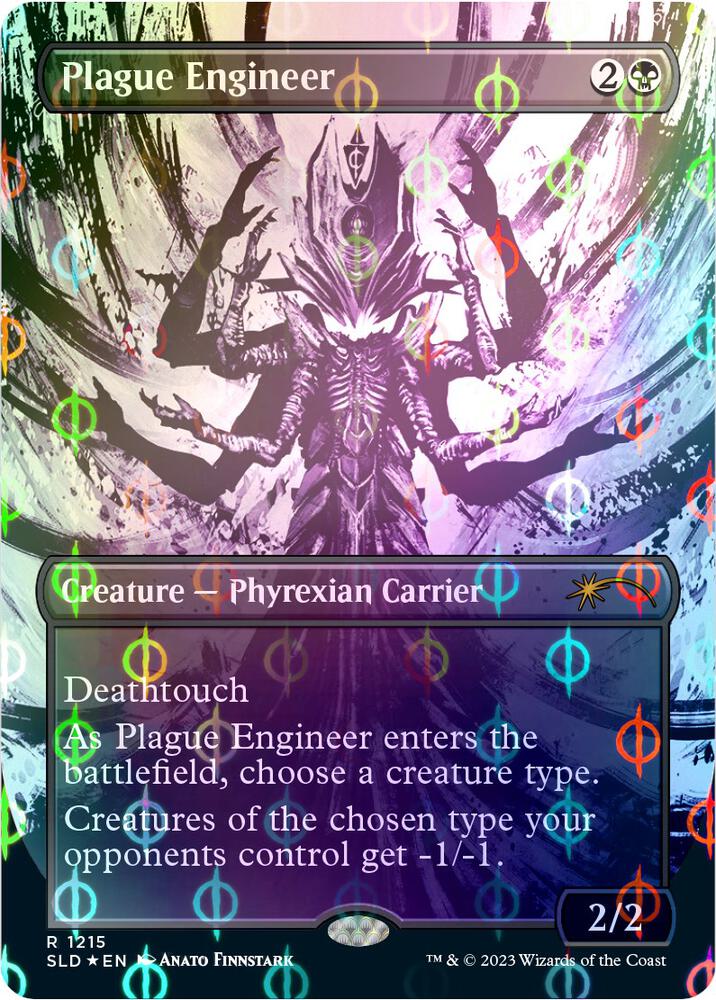 Plague Engineer (Step-and-Compleat Foil) [Secret Lair Drop Series] 1215