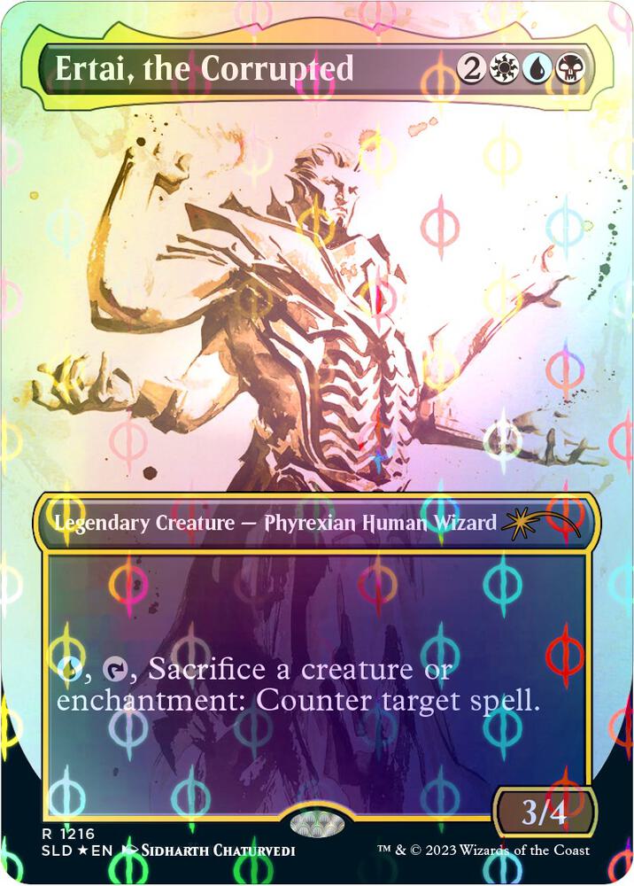 Ertai, the Corrupted (Step-and-Compleat Foil) [Secret Lair Drop Series] 1216