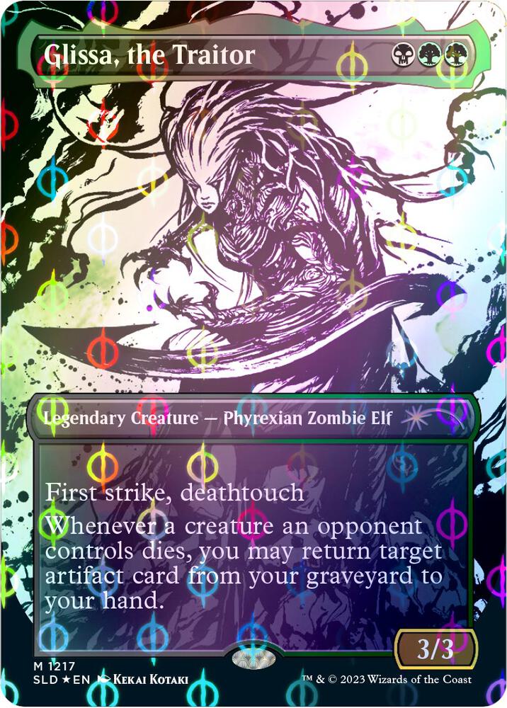 Glissa, the Traitor (Step-and-Compleat Foil) [Secret Lair Drop Series] 1217