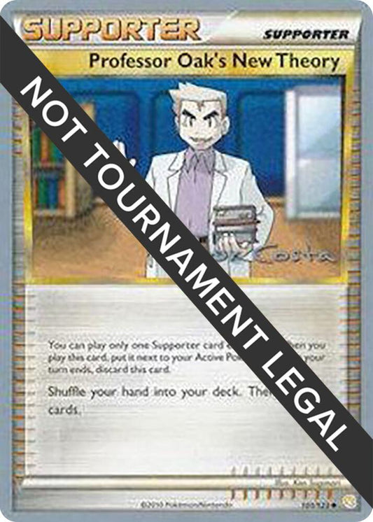 Professor Oak's New Theory - 2012 (Igor Costa) [World Championship Decks] 101/123