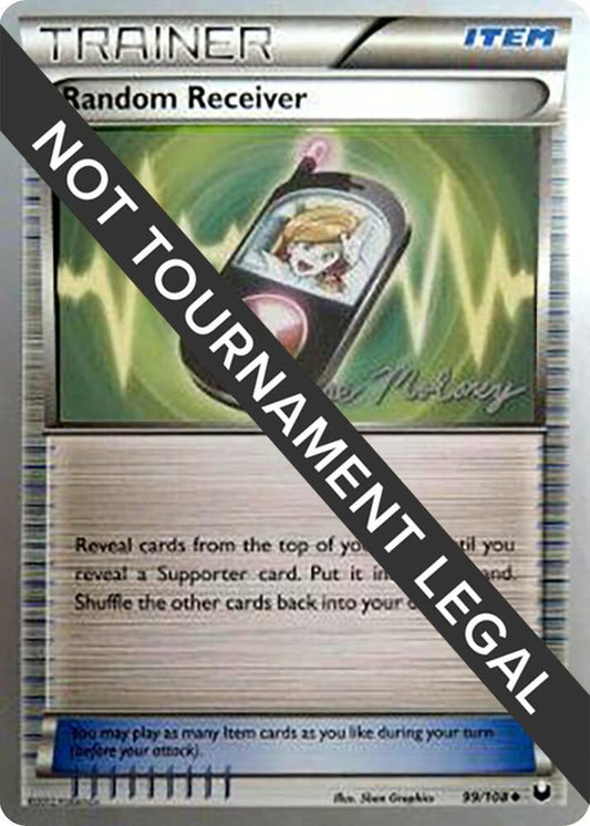 Random Receiver - 2012 (Chase Moloney) [World Championship Decks] 99/108
