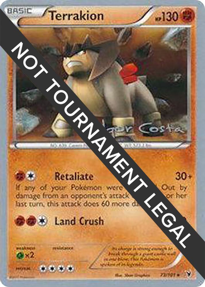 Terrakion - 2012 (Igor Costa) [World Championship Decks] 73/101