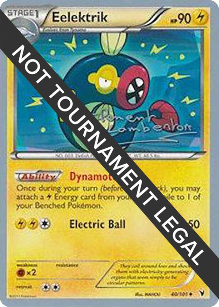 Eelektrik - 2013 (Clement Lamberton) [World Championship Decks] 40/101