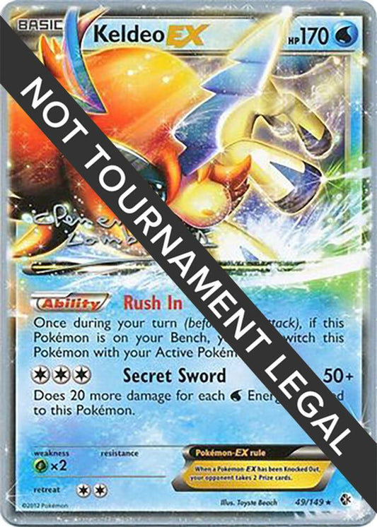 Keldeo EX - 2013 (Clement Lamberton) [World Championship Decks] 49/149