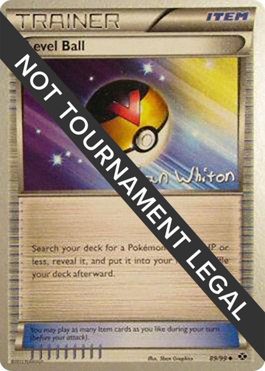 Level Ball - 2013 (Ian Whiton) [World Championship Decks] 89/99