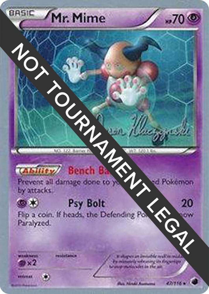 Mr. Mime - 2013 (Jason Klaczynski) [World Championship Decks] 47/116