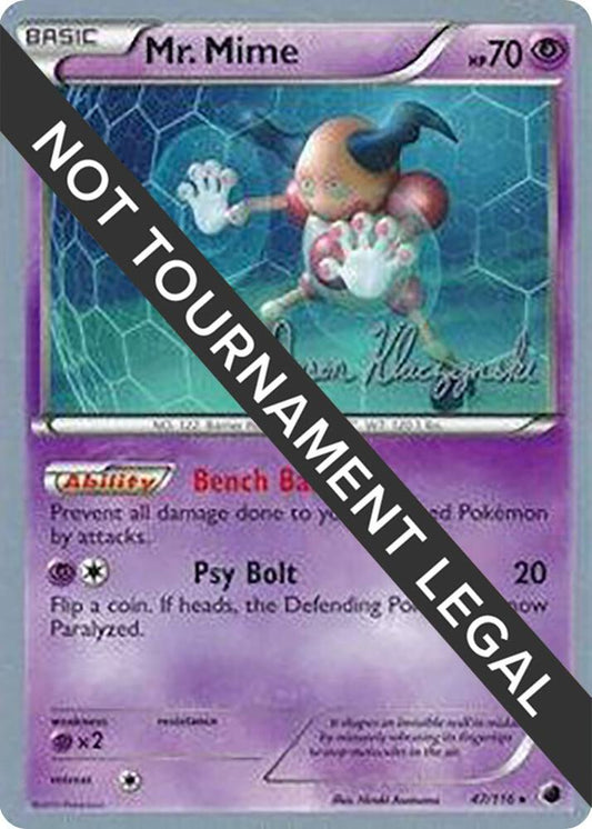 Mr. Mime - 2013 (Jason Klaczynski) [World Championship Decks] 47/116