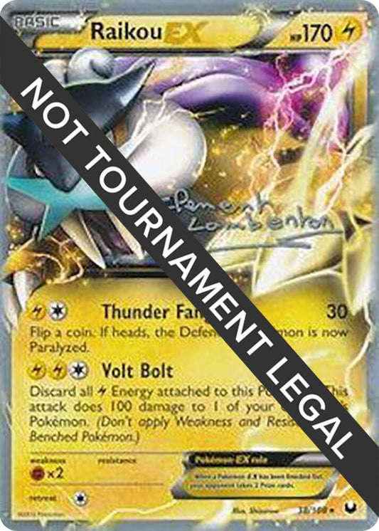 Raikou EX - 2013 (Clement Lamberton) [World Championship Decks] 38/108